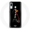 Image de Coque - Maniacase - Samsung Galaxy A20 - One Piece Manga Anime Luffy - Souple - Noir noir