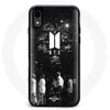Image de Coque - Maniacase - Iphone XR - Souple - Noir - BTS Signature Members