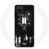 Image de Coque - Maniacase - Samsung Galaxy A22 4G - Souple - Noir - BTS Signature Members