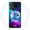Image de Coque - Maniacase - Samsung Galaxy A52 5G - Souple - Coloré - Stitch Ohana Citation Espace