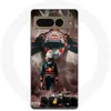 Image de Coque Maniacase pour Google Pixel 7 Pro verstappen éclair Formule 1 Casque F1