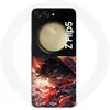 Image de Coque Samsung Galaxy Z Flip5 One piece Luffy énervé art manga anime
