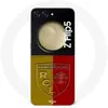 Image de Coque Samsung Galaxy Z Flip5 RCL LENS Logo fond jaune et rouge
