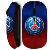 Image de Souris noir sans Fil PSG Logo coloré