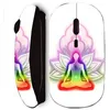 Image de Souris sans fil - MANIACASE - Lotus - Noir - Multicolore - Optique