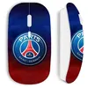 Image de Souris blanc sans Fil PSG Logo coloré