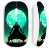 Image de Souris blanc sans Fil roronoa zoro triple épée pleine lune