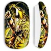 Image de Souris blanc sans Fil Son Goku Super Saiyan SSJ3 Attaque point Dragon