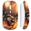 Image de Souris sans fil - Maniacase - Demon Slayer - Nezuko 3D - Blanc - Nano récepteur USB