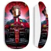 Image de Souris sans fil - maniacase - Lewis Hamilton - Blanche - Nano récepteur USB - Optique