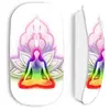 Image de Souris - maniacase - Lotus chakra - sans fil - blanche - optique