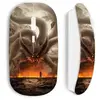Image de Souris sans fil - Maniacase - Naruto Kurama - Blanche - Nano récepteur USB - Connectivité sans fil