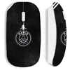 Image de Souris sans fil - Maniacase - PSG Jordan - Blanc - Nano récepteur USB - Connectivité sans fil