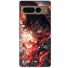 Image de Coque Maniacase pour Google Pixel 7 Pro One piece Luffy énervé art manga anime noir