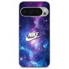 Image de Coque pour Google Pixel 9 Pro XL nike logo blanc espace coloré noir