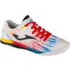 Image de Joma Regate Rebound 24 RREW IN, Baskets de football en salle pour hommes blanches 40,5 red