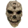 Image de Masques halloween crâne capuche gris