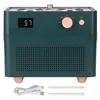 Image de Mini Humidificateur d'Air USB 1,3L à Double Jet Affichage Numérique - Vert