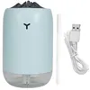 Image de Humidificateur d'Air de Bureau USB 260 Ml avec Veilleuse - Bleu