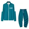 Image de Ensemble costume de Cosplay Séries Télévisées Squid Game 240 Vert XL