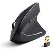 Image de Souris Ergonomique Verticale USB Sans Fil 2.4G avec 3 Niveaux DPI ajustables 800 / 1200 / 1600 et 5 Contrôles Latéraux