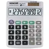 Image de Sencor, Calculatrice, SEC 367/12 - skrivebords-regnem (Fonctionnement sur piles, Panneau solaire)