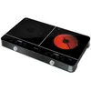 Image de Plaque de cuisson a induction et radiante - SENCOR - SCP 4001BK - 3400 W - 2 foyers - Noir