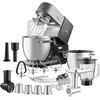 Image de Robot pâtissier multifonction - STM 8970 PAUL 3 - 1800 W - Noir / Acier