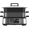 Image de Sencor SPR 6300BK schwarz / Multifunktionaler Schongarer und Grill / 1360W / 6L / 40 - 200°C, Cuiseur vapeur + cuiseur à riz, Noir