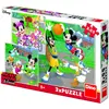 Image de Dino Puzzle Mickey Mouse et ses amis 3x55 pièces (55 pièces)