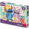 Image de Dino Puzzle 100 pieces XXL Pieces - Stitch On The Beach (100 pièces)