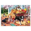 Image de Puzzle secret 1000 pièces : Les chiots Dino