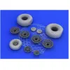 Image de Eduard B-25H/J wheels for HK Models (roues B-25H/J pour modèles HK)