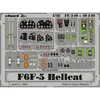 Image de MAQUETTE F6F-5 HELLCAT HASEGAWA 1/48 EDUARD FE249