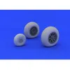 Image de EDB648192 - Eduard Brassin 1:48 - PBY-5A Wheels - Plastique Modélisation Accessoire