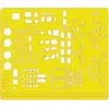 Image de Eduard Yellow Tape Xpress Mask He-111H-6 pour kit Hasegawa