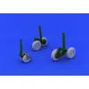 Image de Mig-31 Wheels For Amk - 1:48e - Eduard Accessories