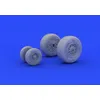 Image de F-4j Wheels For Academy - 1:48e - Eduard Accessories