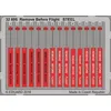 Image de Remove Before Flight Steel - 1:32e - Eduard Accessories