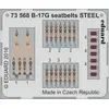 Image de Eduard B-17G seatbelts STEEL pour Airfix