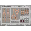 Image de T-33a Seatbelts Steel Für Great Wal. - 1:48e - Eduard Accessories