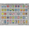 Image de International Marine Signal Flags Steel - 1:350e - Eduard Accessories