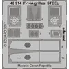 Image de F-14a Grilles Steel For Tamiya - 1:48e - Eduard Accessories