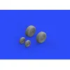 Image de F-4j Wheels For Zoukei Mura - 1:48e - Eduard Accessories