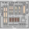 Image de Eduard Ju 87B-2/R2 seatbelts STEEL pour Airfix