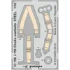 Image de Eduard I-153 Chaika seatbelts STEEL pour ICM