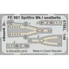 Image de Eduard Spitfire Mk.I seatbelts STEEL f. Tamiya