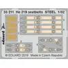 Image de Eduard He 219 seatbelts STEEL pour Revell