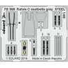 Image de Eduard Rafale C seatbelts grey STEEL f.Revell