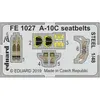 Image de Eduard A-10C seatbelts STEEL pour Italeri